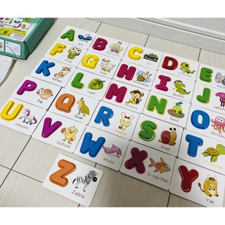 知育玩具 英語 アルファベットカード パズル(知育玩具)