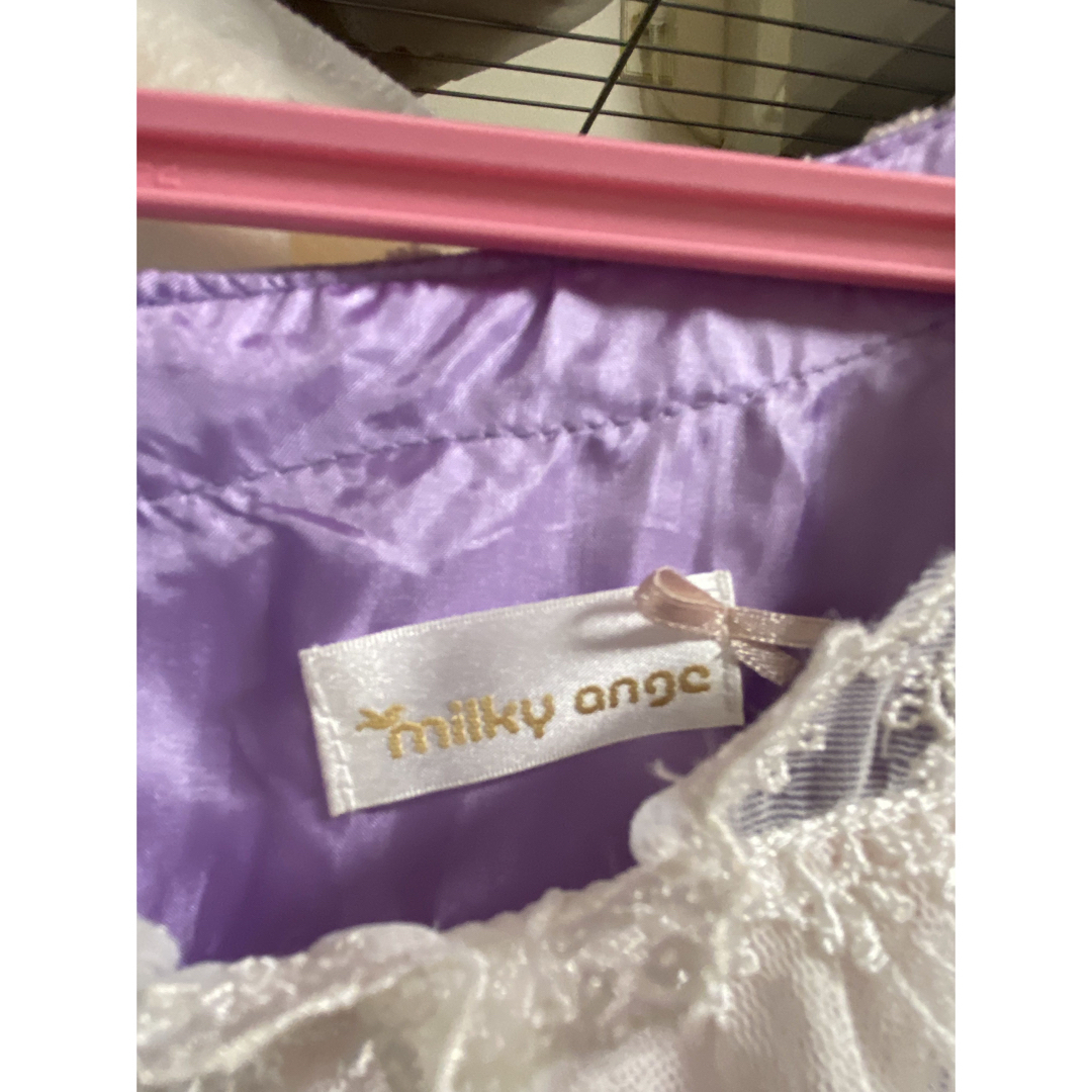 【難あり】milky ange ミレーユ・ミニ ラベンダー レディースのワンピース(ひざ丈ワンピース)の商品写真