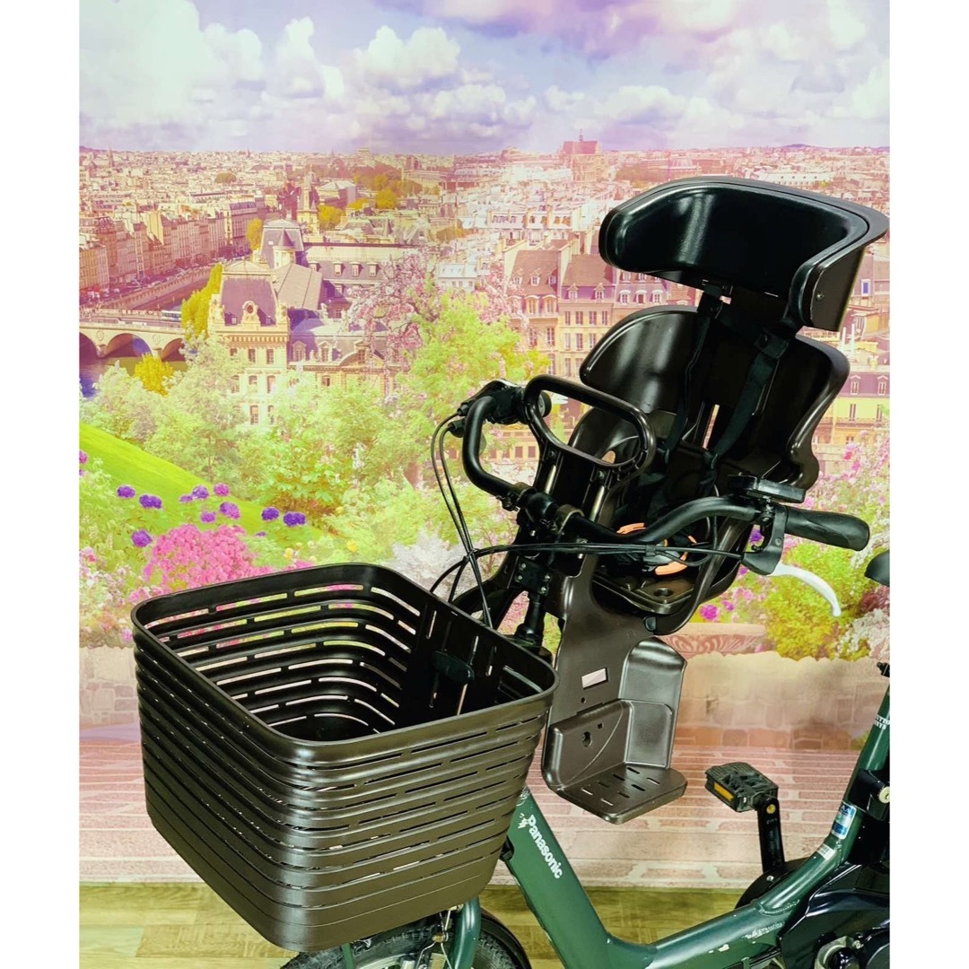 Panasonic - 5736子供乗せ電動アシスト自転車パナソニック3人乗り対応