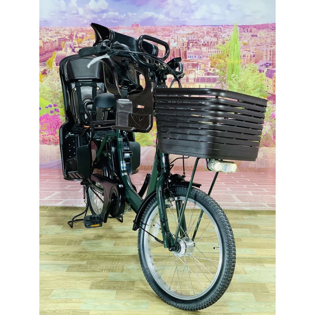Panasonic - 5736子供乗せ電動アシスト自転車パナソニック3人乗り対応