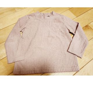 ユニクロ(UNIQLO)のUNIQLO　リブフリース　ユニクロ　110センチ(ニット)