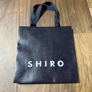 シロ(shiro)のshiroショップ袋(ショップ袋)