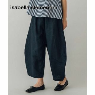 【送料無料】isabella clementini 〈別注〉リネンイージーパンツ