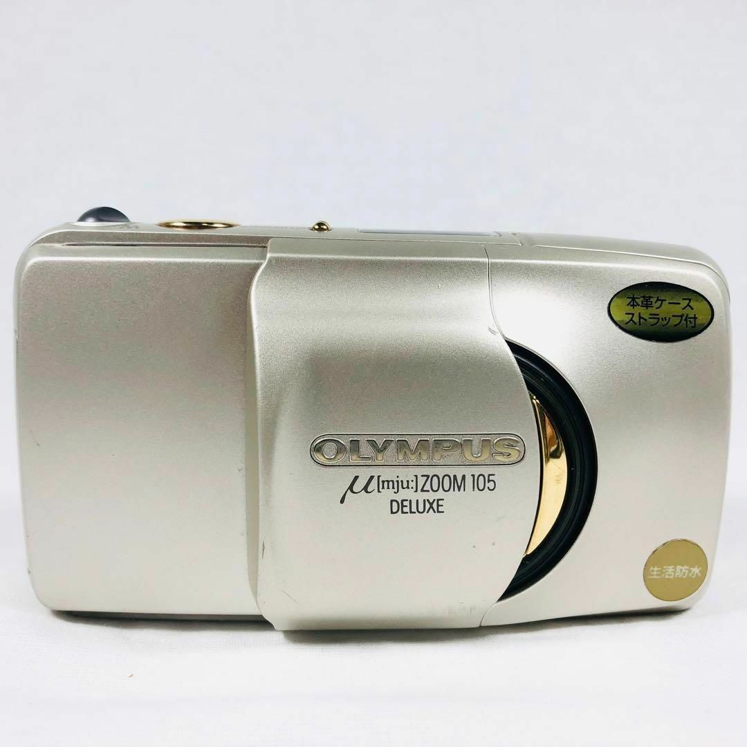 完動品 OLYMPUS μ ZOOM 105 DELUXE フィルム 動作確認済-