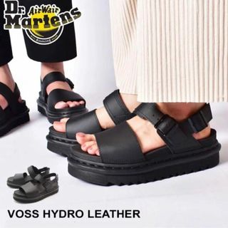 ドクターマーチン(Dr.Martens)の【送料無料】Dr.Martens VOSS サンダル ブラック 厚底 レディース(サンダル)