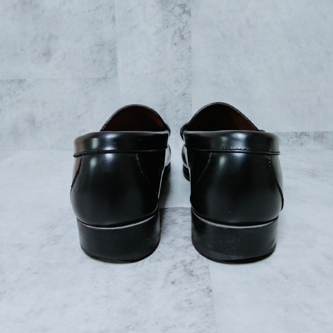 REGAL(リーガル)のREGAL リーガル FH11 コインローファー 23.5 ブラック 学生 レディースの靴/シューズ(ローファー/革靴)の商品写真