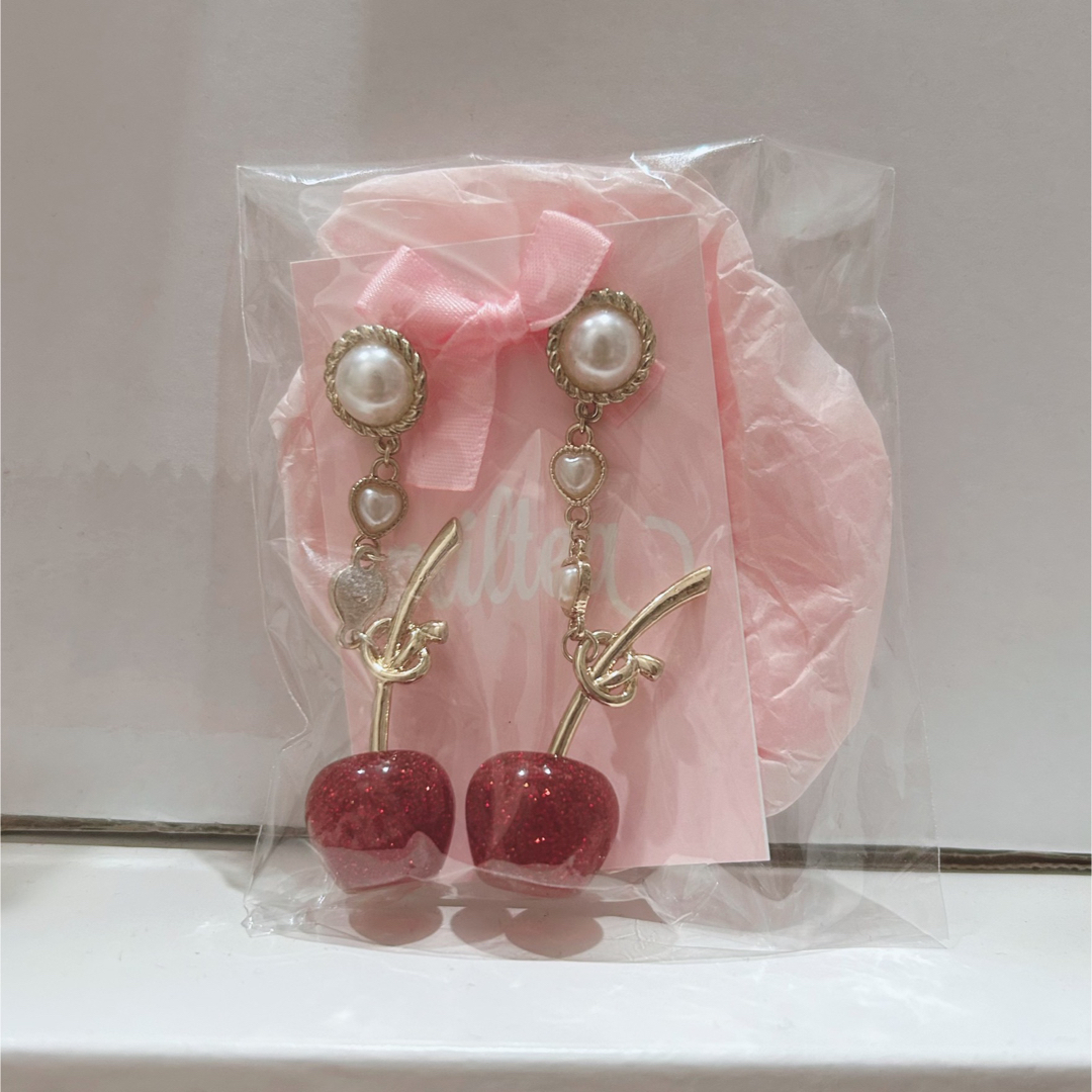 Candy Meow Jewel cherry pierce レディースのアクセサリー(ピアス)の商品写真