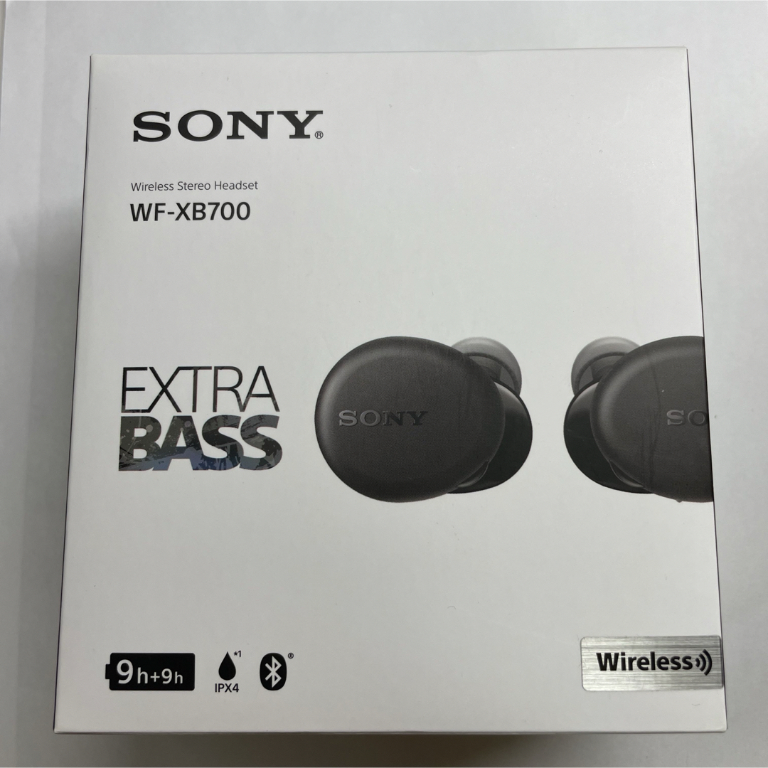 SONY 完全ワイヤレスイヤホン WF-XB700(B)