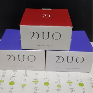 デュオ(DUO)のデュオ ザ クレンジングバーム 90g×3点セット(クレンジング/メイク落とし)