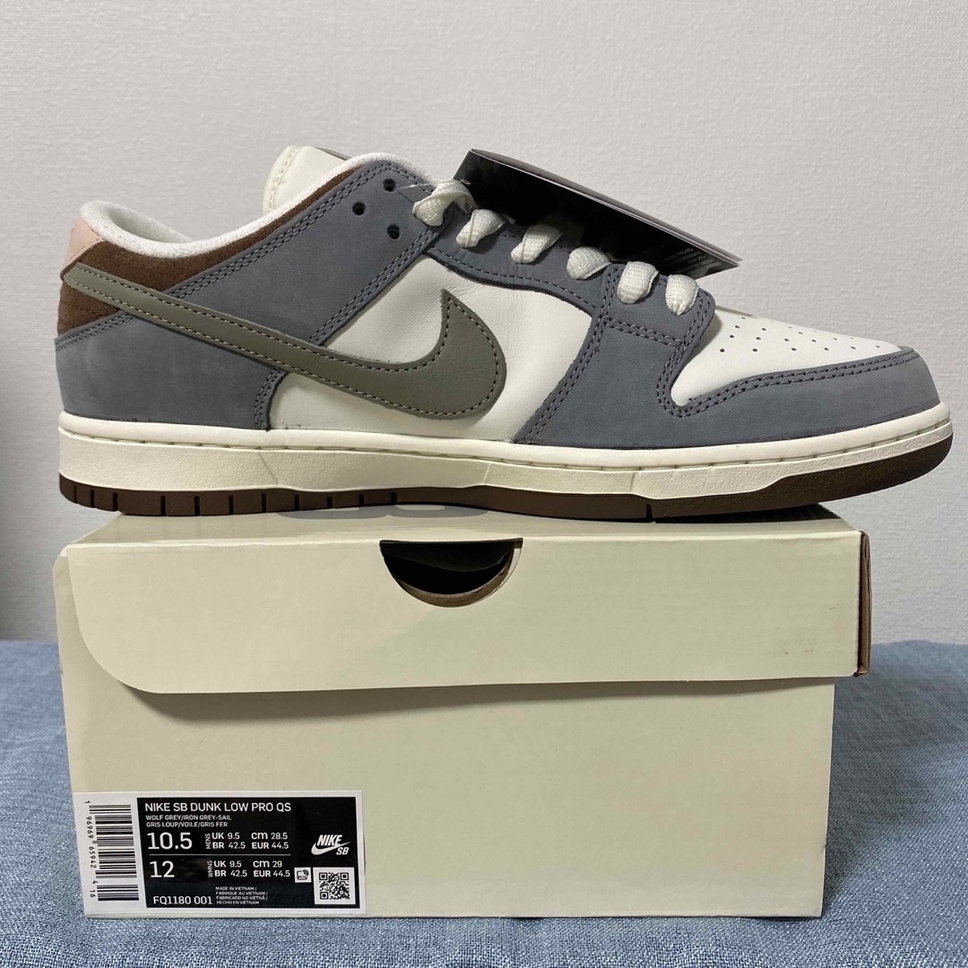 堀米 雄斗 NIKE SB DUNK LOW PRO QS Wolf Grey