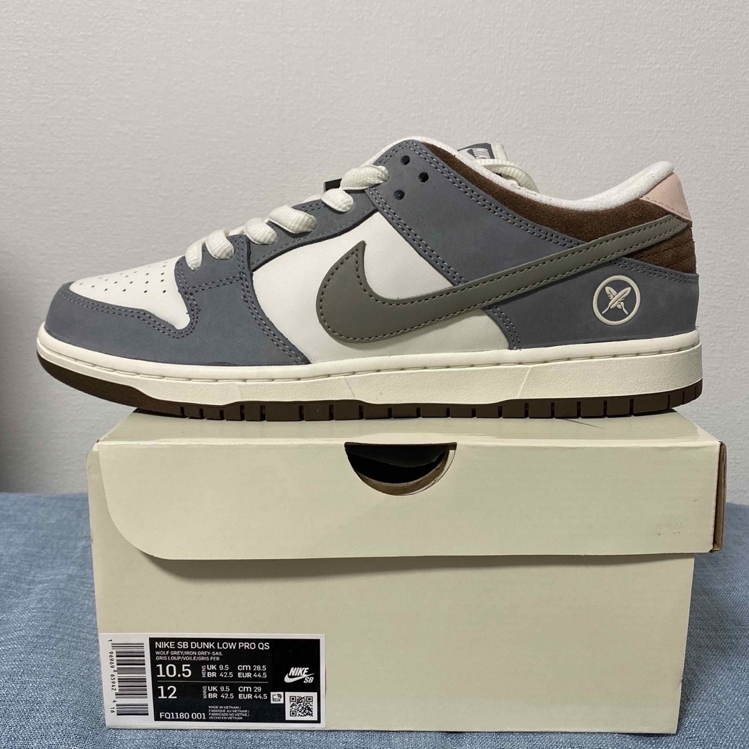 堀米雄斗Nike SB Dunk Low Pro QS "Wolf Grey"