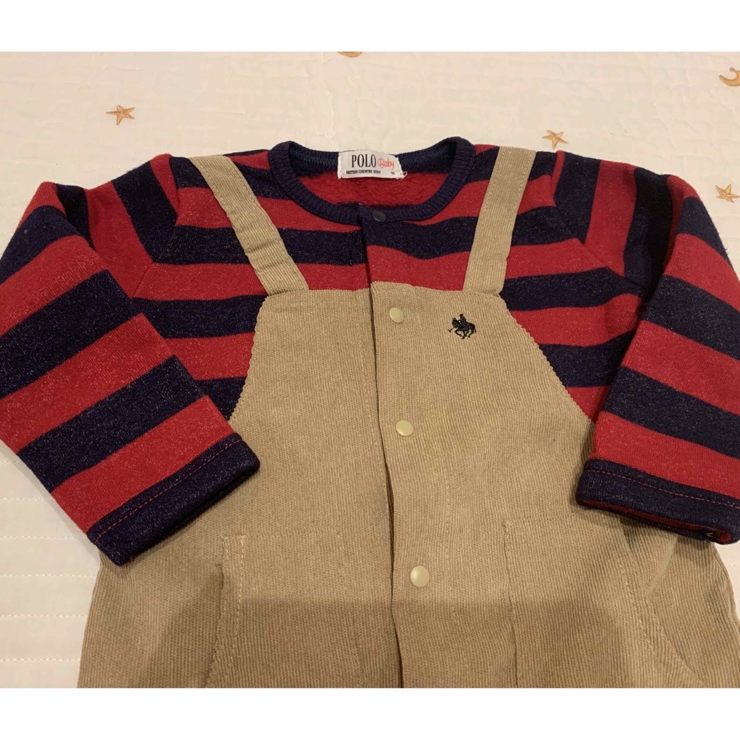 POLO Baby  ロンパース　80 キッズ/ベビー/マタニティのベビー服(~85cm)(ロンパース)の商品写真