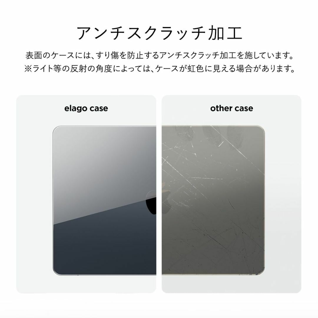 【色: ダークグレー】【elago】 MacBook Air 13.6 (202