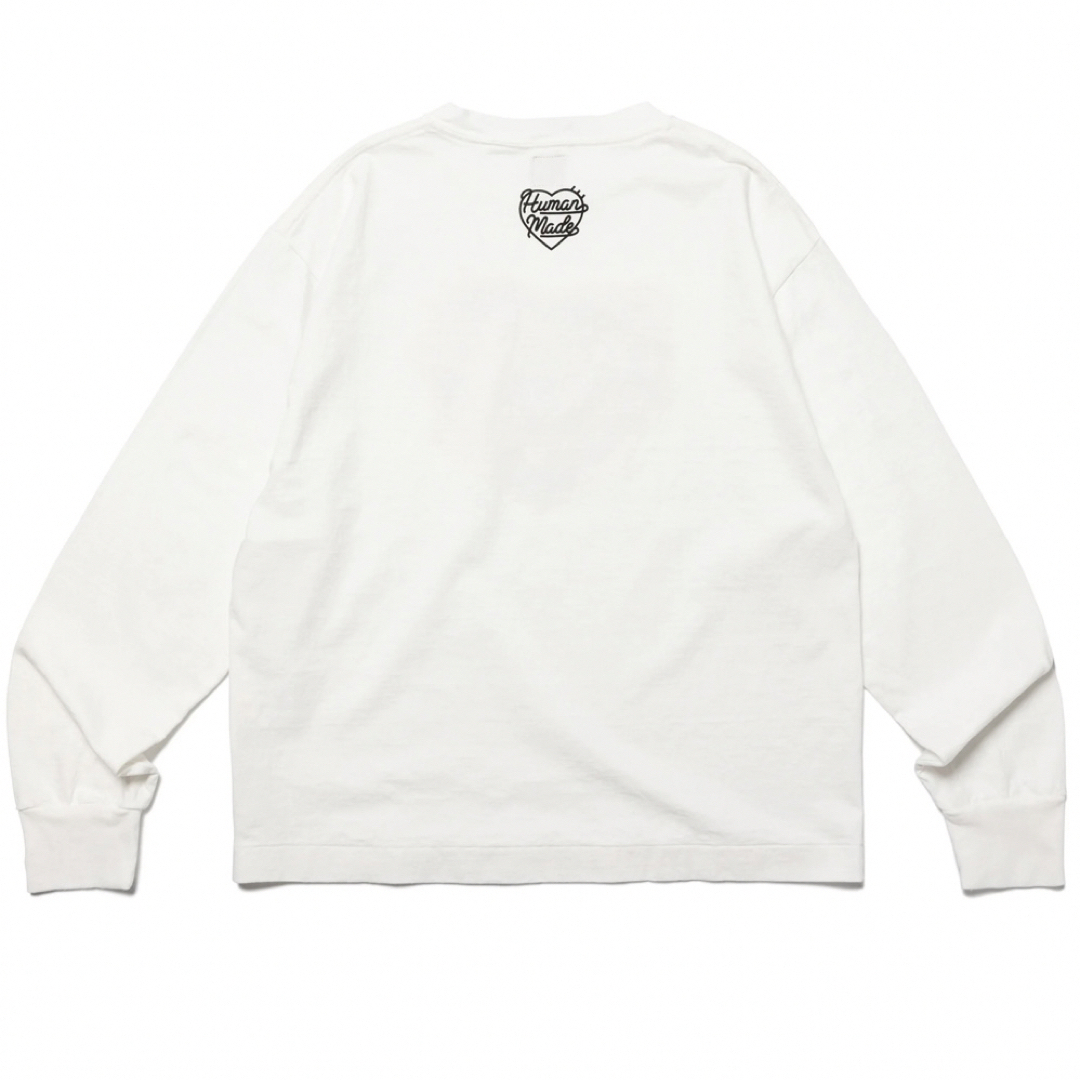 HUMAN MADE Graphic L/S T-Shirt #4 White