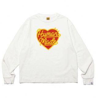 ヒューマンメイド(HUMAN MADE)のHUMAN MADE Graphic L/S T-Shirt #4 White(Tシャツ/カットソー(七分/長袖))