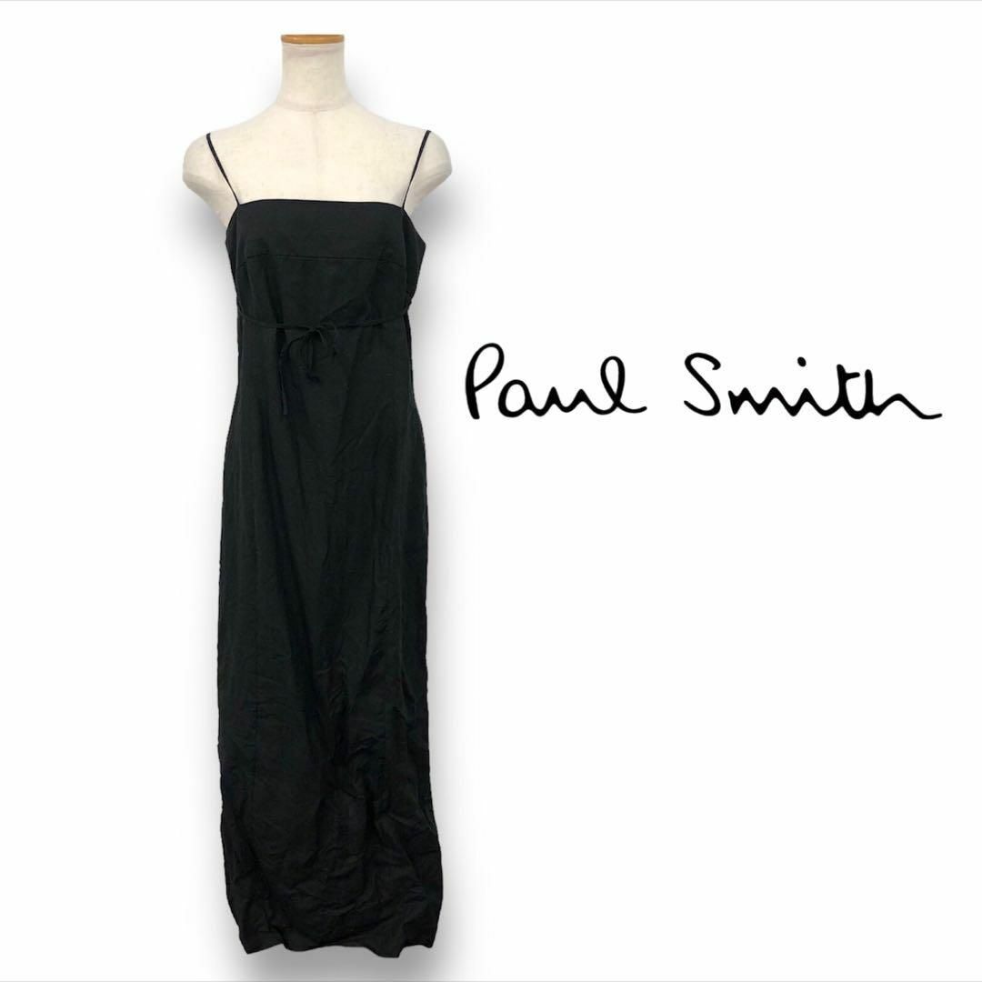 【送料無料】Paul Smith WOMEN キャミソールリネンロングワンピース