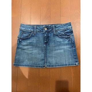 ジューシークチュール(Juicy Couture)の【美品】ジューシークチュール　デニムミニスカート(ミニスカート)