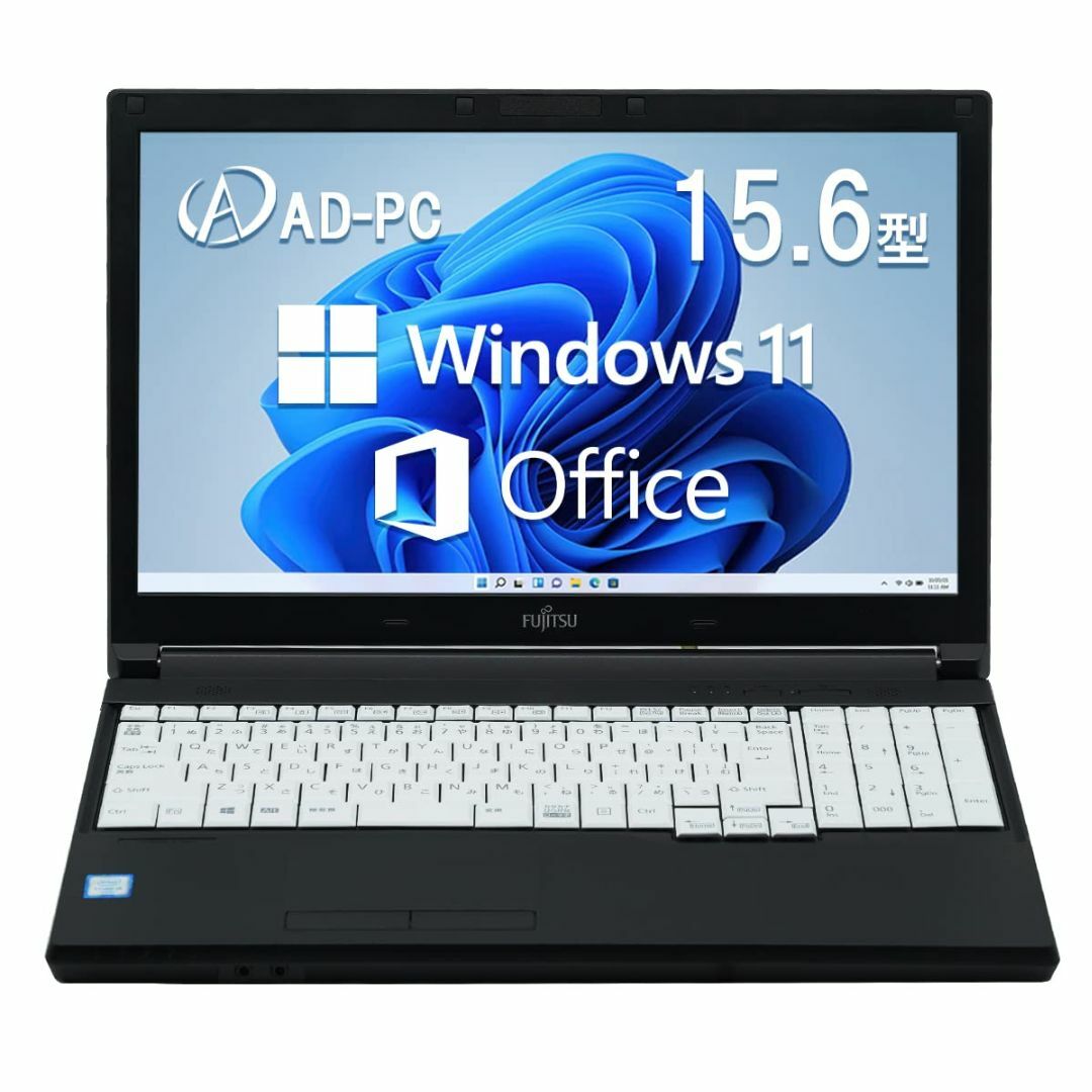 富士通ノートPC A576 Windows11/MS Office H&B 20