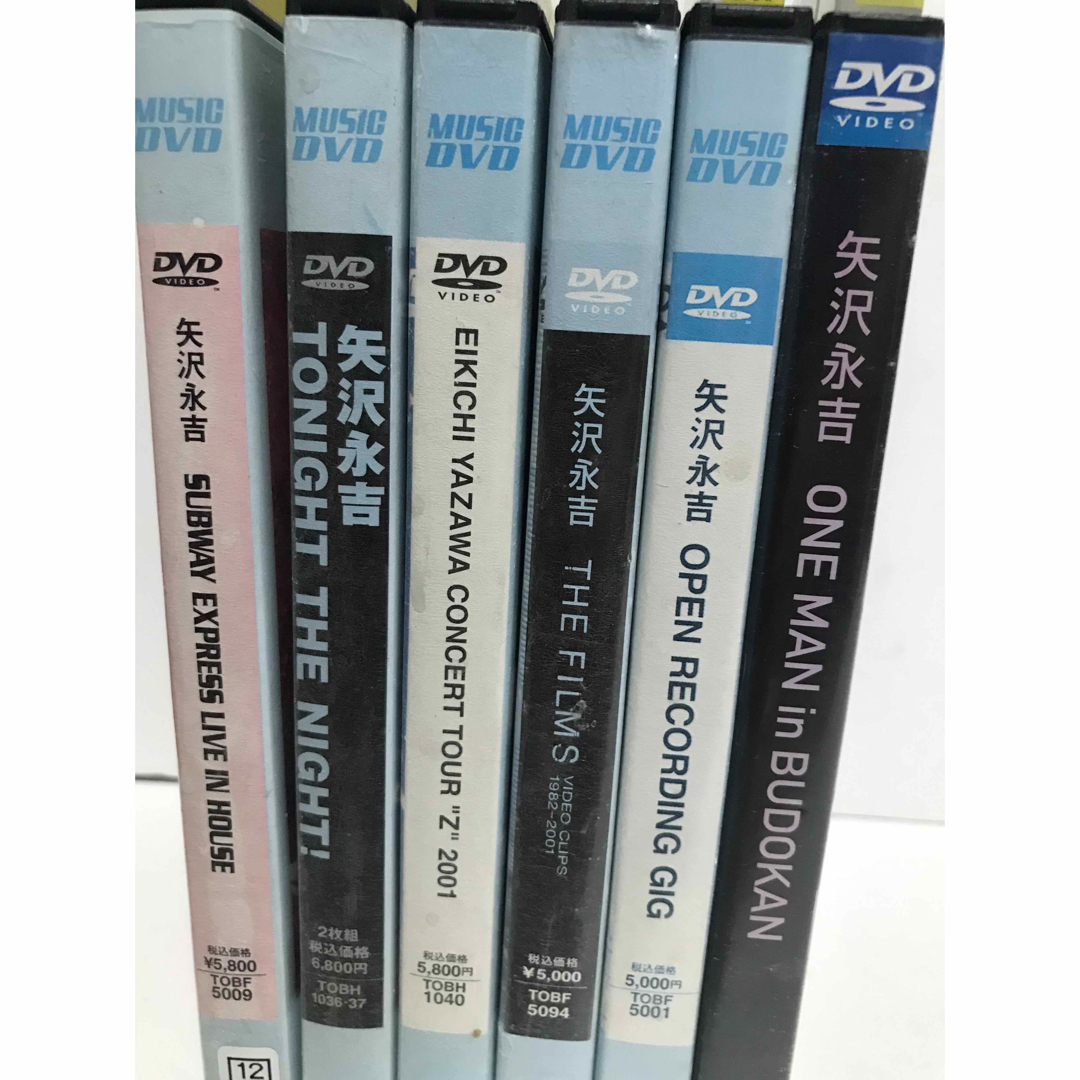 矢沢永吉　DVD 6本セット　ライブ　ミュージック 5