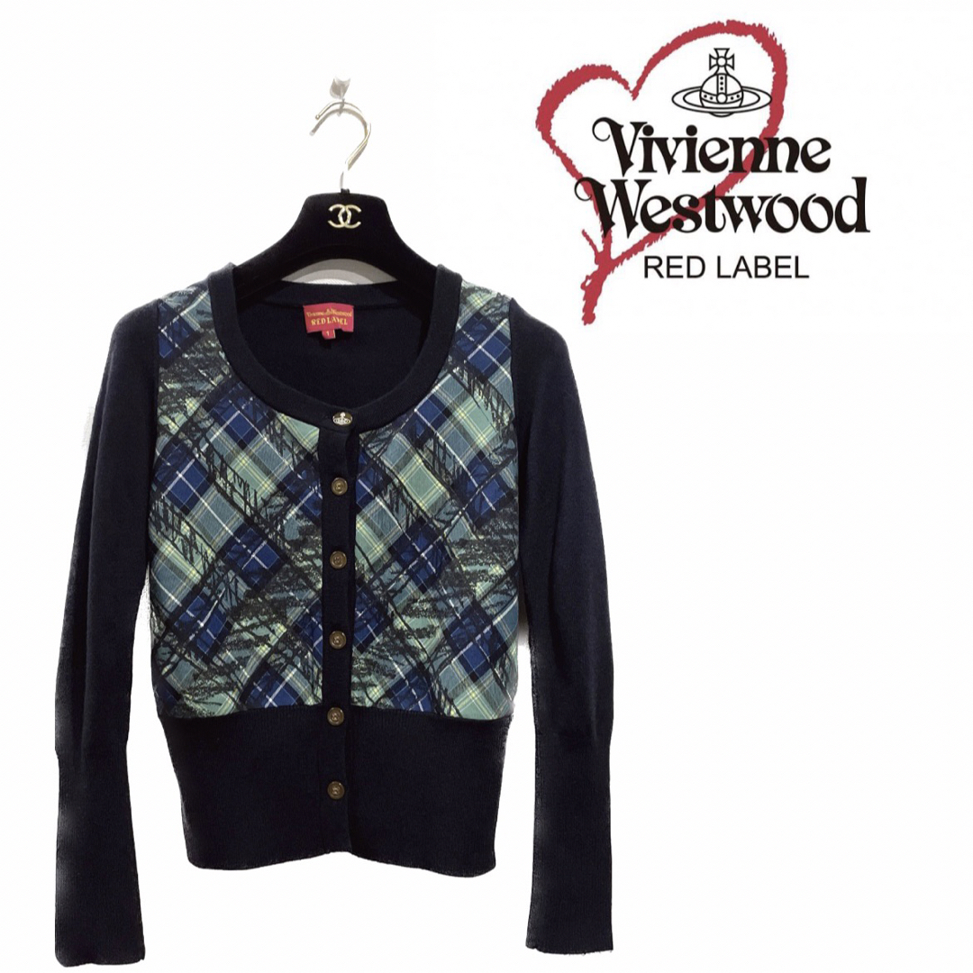 Vivienne Westwood - 【vivienne westwood】オーブ刺繍 チェック柄