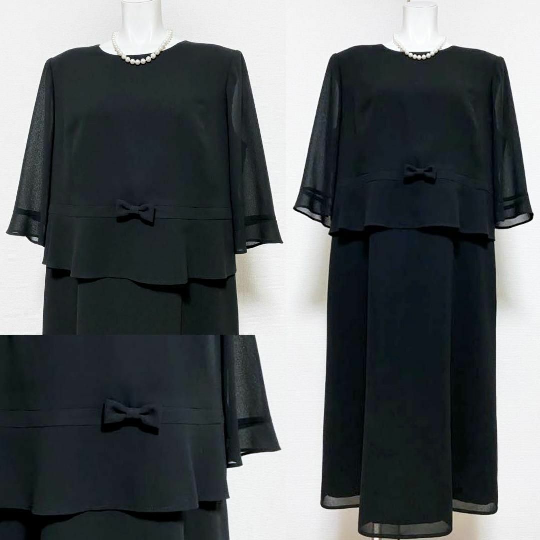 SOIR - □【新品未使用】東京ソワール リリーバーン 高級喪服礼服 17号