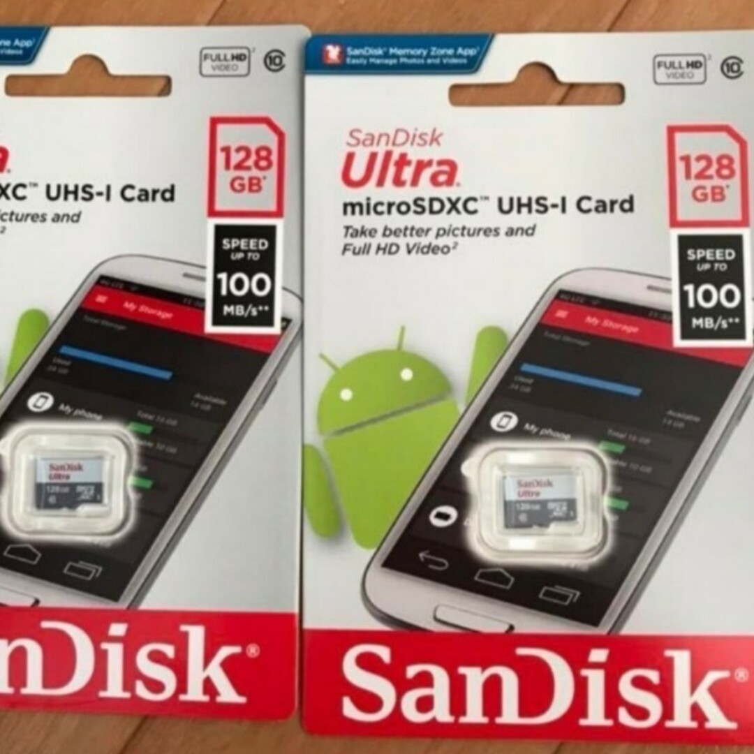 SanDisk　 microSDXC　128gb 2枚セット | フリマアプリ ラクマ