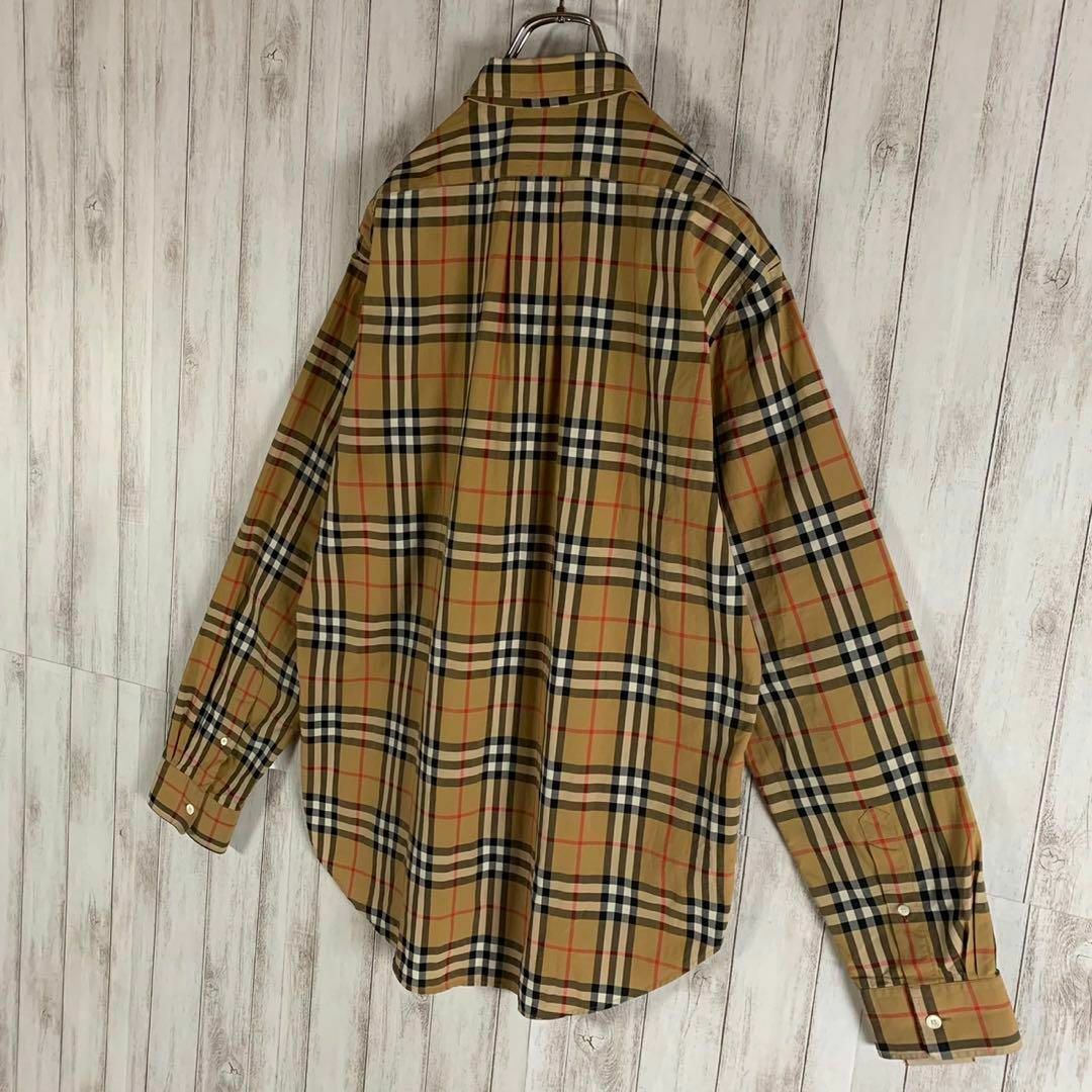 BURBERRY - 【超希少モデル】BURBERRY ホースロゴ×ノバチェック 激レア