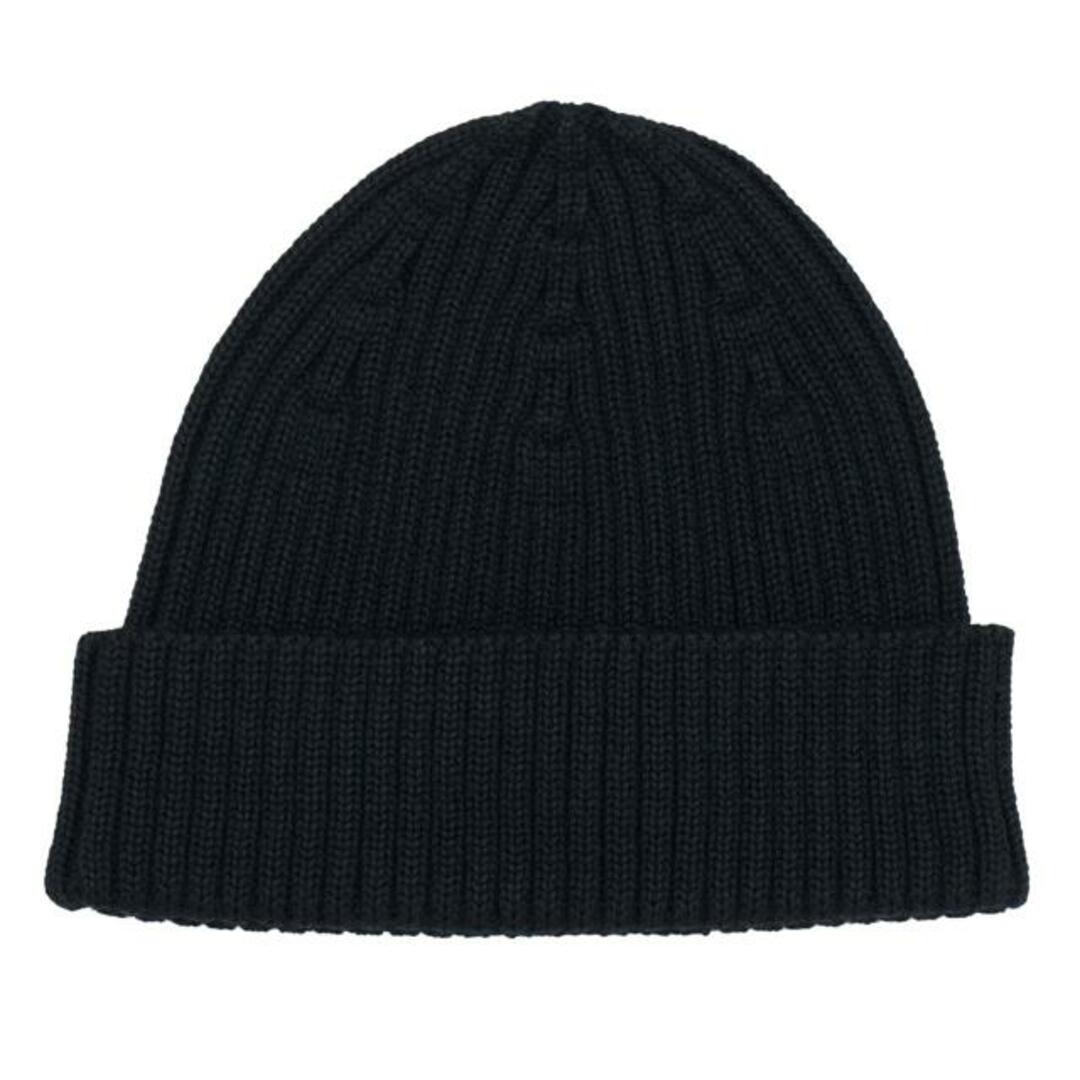 MAISON KITSUNE'(メゾンキツネ)のMaison Kitsune(メゾン キツネ) LM06111KT1022 FOX HEAD PATCH RIBBED BEANIE Black メンズの帽子(ニット帽/ビーニー)の商品写真