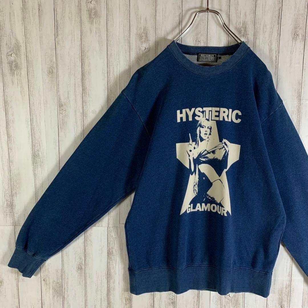 正規店購入 新品 HYSTERIC GLAMOUR トレーナー　ブルー