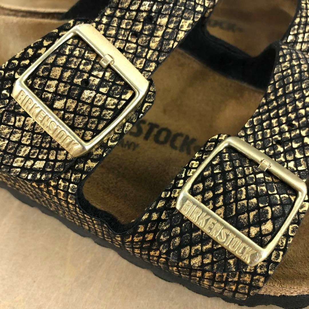 BIRKENSTOCK(ビルケンシュトック)の【送料無料】 BIRKENSTOCK Arizona BS メタリックパイソン レディースの靴/シューズ(サンダル)の商品写真