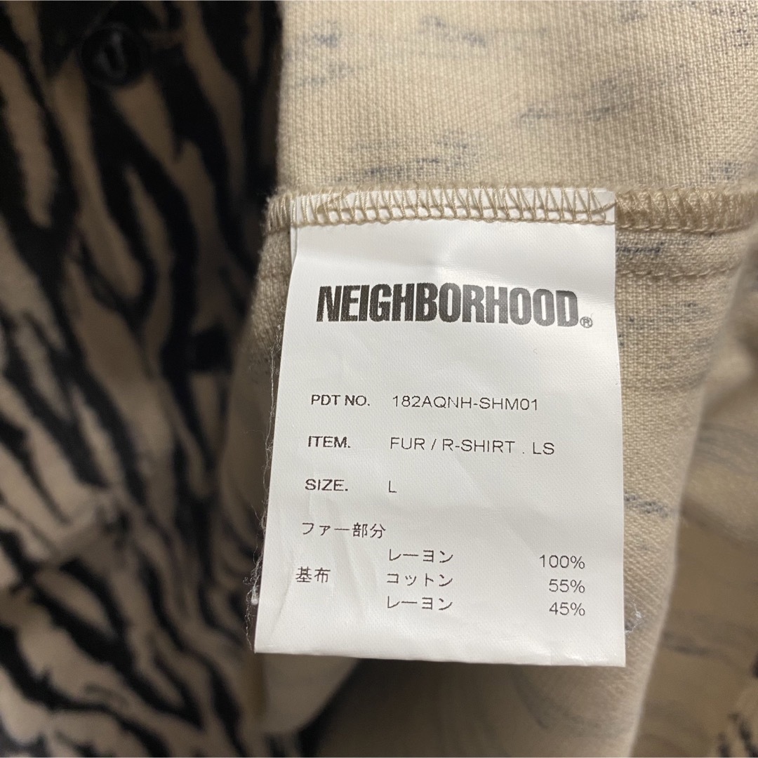 NEIGHBORHOOD FUR SHIRT Lサイズ 5