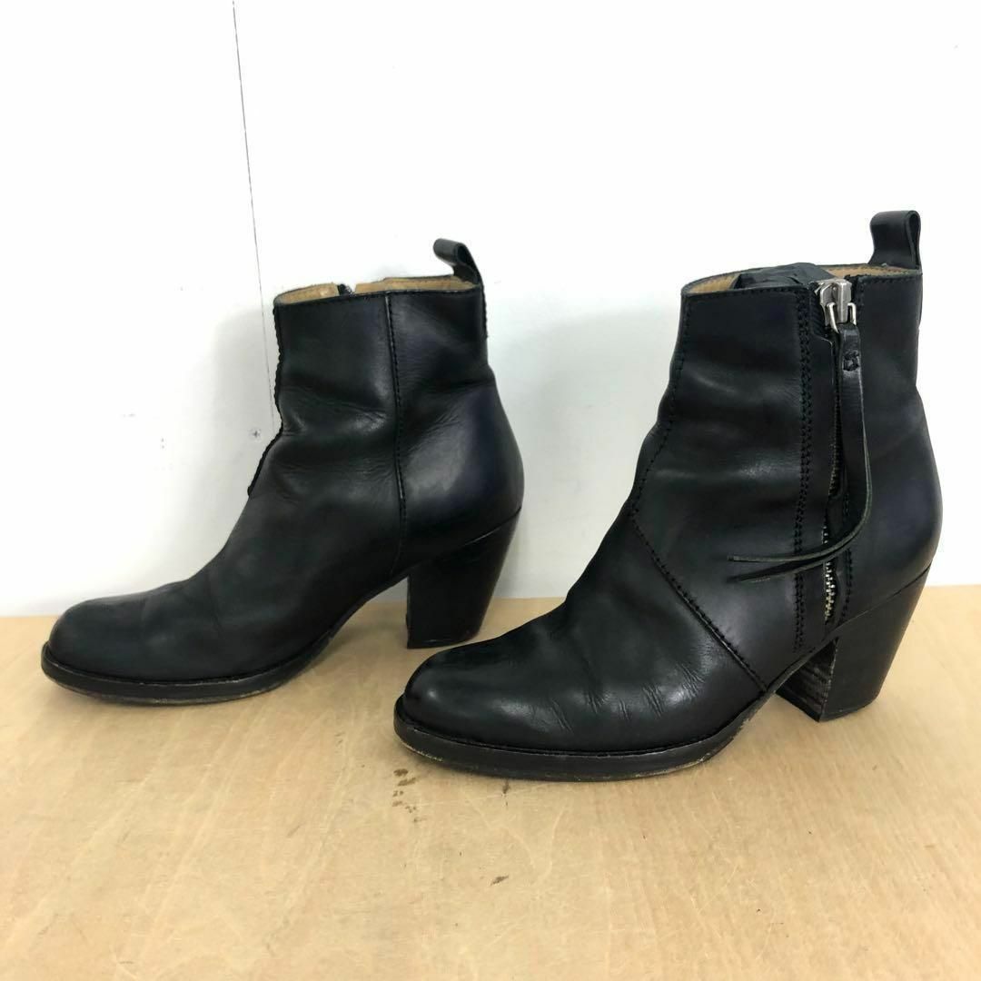 Acne Studios PISTOL Short Boots ブラック 37-