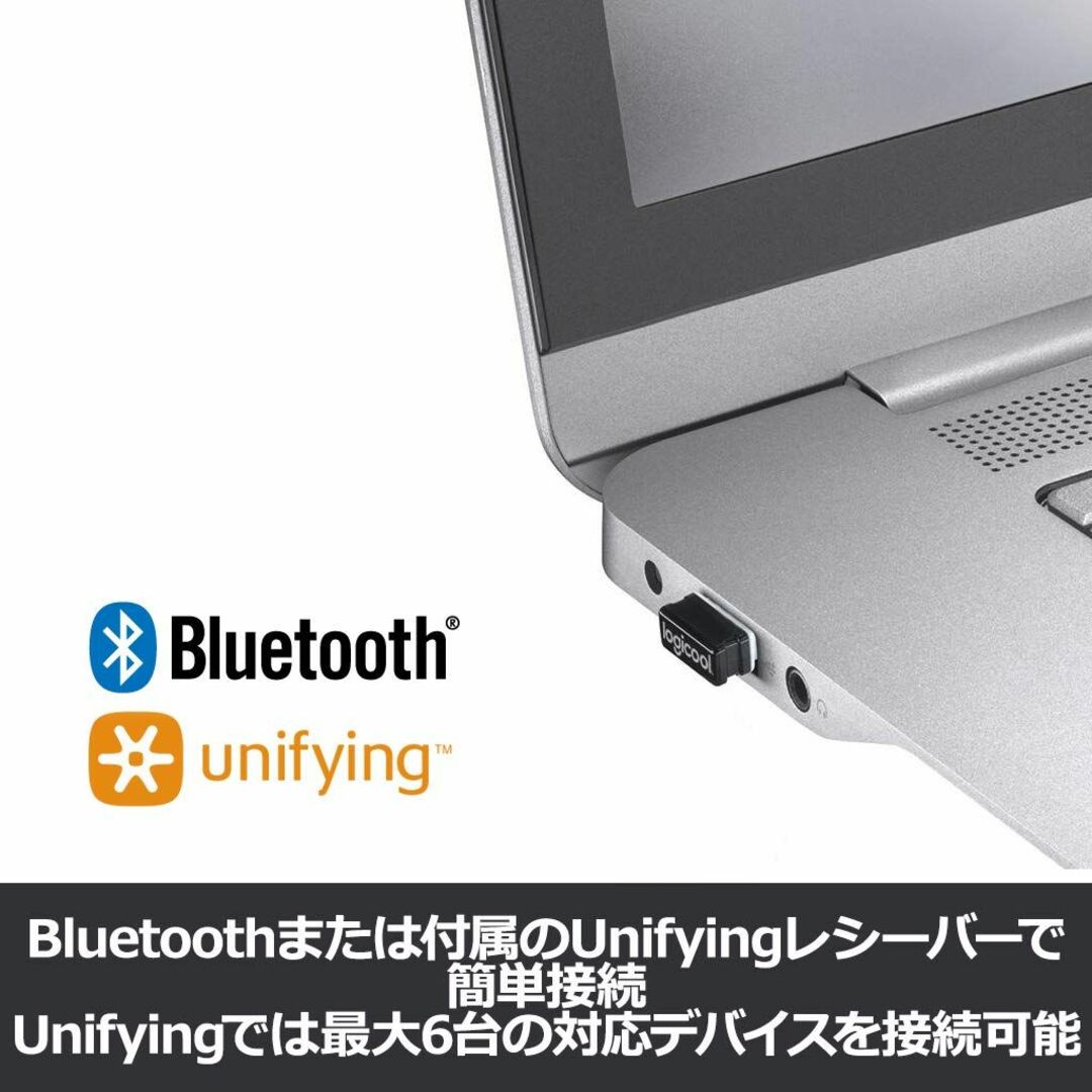 ロジクール ワイヤレスキーボード K780 Bluetooth Unifying