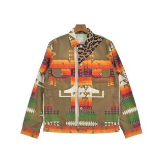 sacai pendleton 長袖シャツ サイズ1 ターコイズ