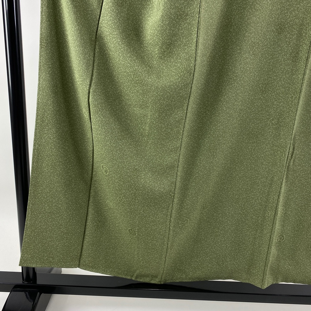 小紋 身丈153cm 裄丈64cm 正絹 名品 【中古】