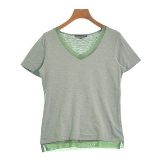 ローラアシュレイ(LAURA ASHLEY)のLAURA ASHLEY ローラアシュレイ Tシャツ・カットソー XS 緑 【古着】【中古】(カットソー(半袖/袖なし))