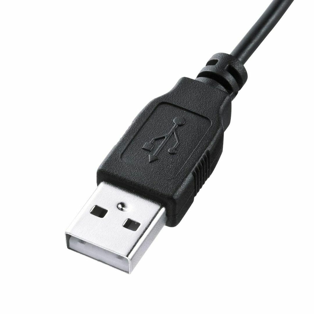 【色: ブラック】サンワサプライ 有線コンパクトキーボード テンキーなし USB 3