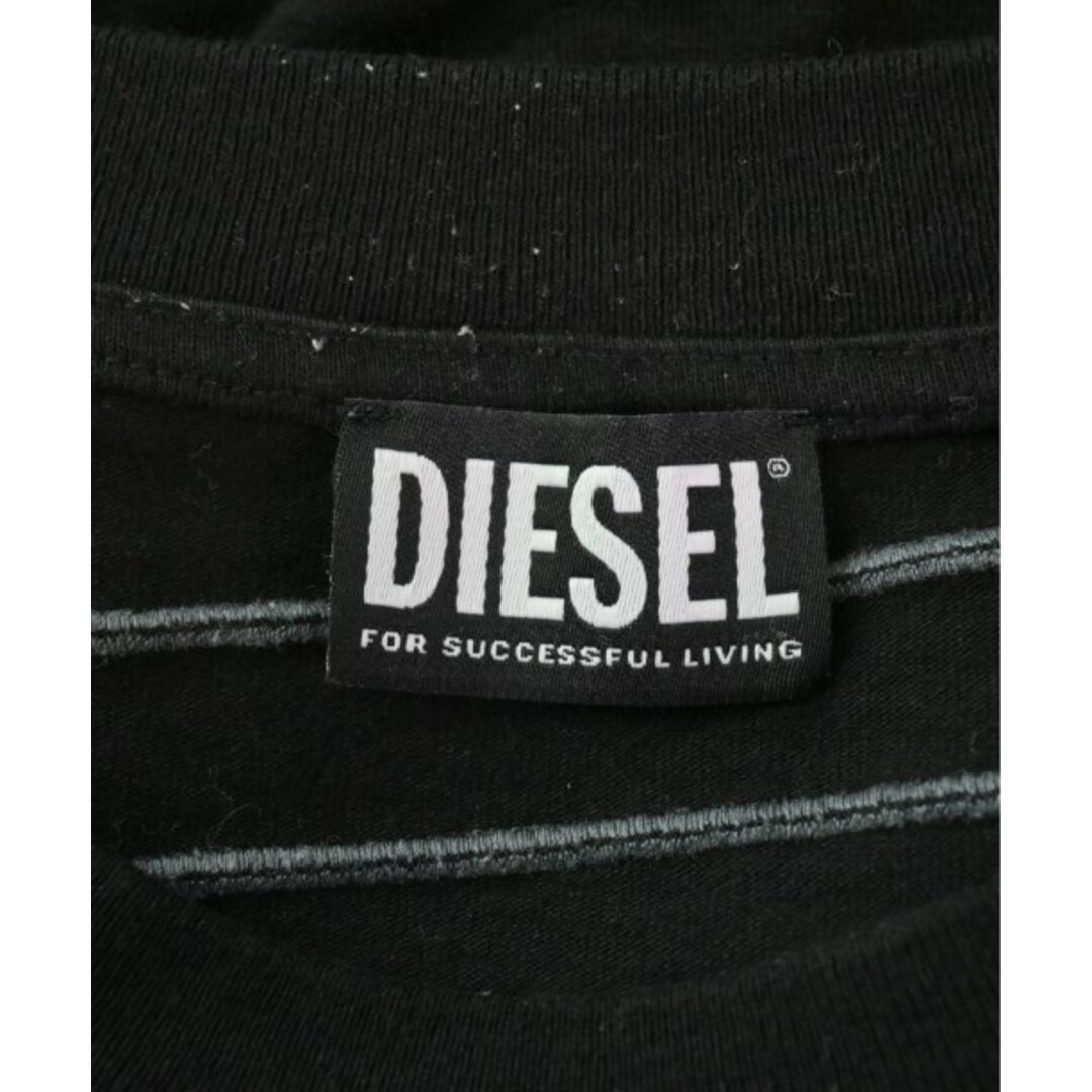 DIESEL(ディーゼル)のDIESEL ディーゼル Tシャツ・カットソー L 黒 【古着】【中古】 メンズのトップス(Tシャツ/カットソー(半袖/袖なし))の商品写真