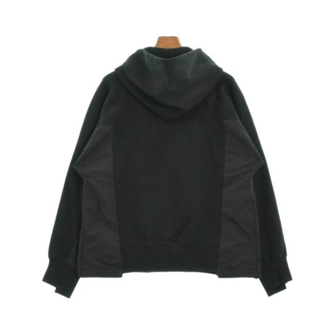 sacai - sacai サカイ パーカー S 黒x紺 【古着】【中古】の通販 by