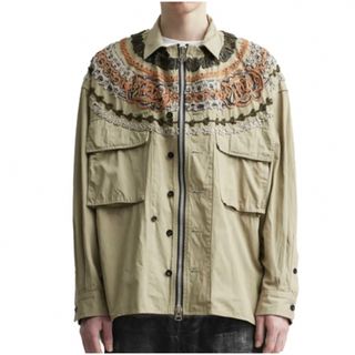sacai - サカイ 中綿ベスト ジャケット ヘリンボーン 裏地ボア L 13