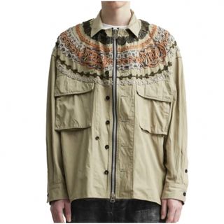 サカイ(sacai)のSacai サカイエリックヘイズ コード エンブロイダリーシャツ(ブルゾン)