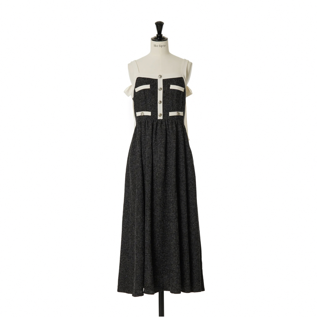 【美品】Herlipto Verona Tweed Long Dress 【美品】Herlipto Verona Tweed Long Dress