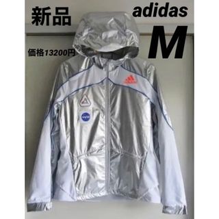 アディダス(adidas)の新品　adidas アディダス　フルジップランキングジャケット　NASA M(ナイロンジャケット)