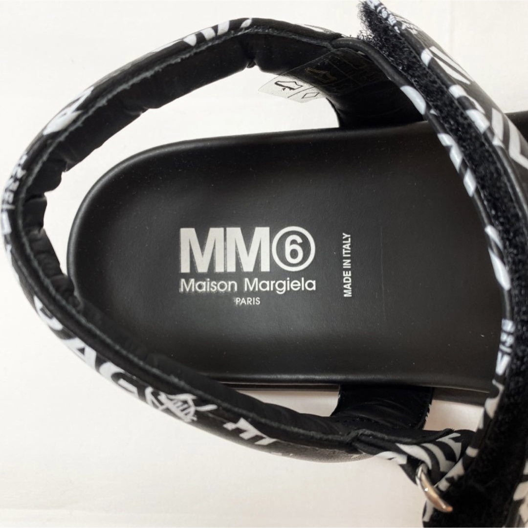 MM6 Maison Margielaマルジェラ　ロゴ入りサンダル　24cm