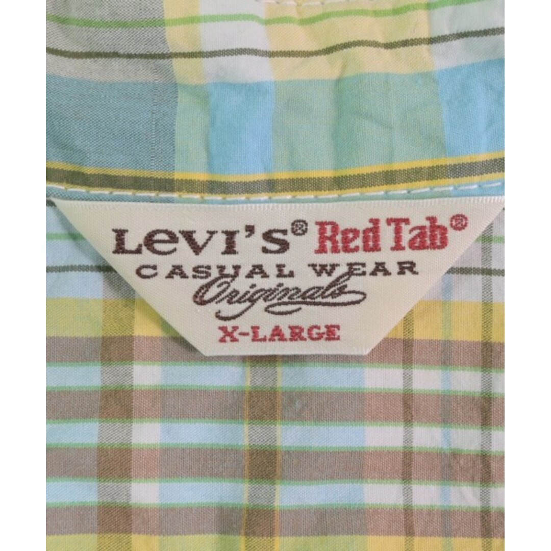 Levi's(リーバイス)のLevi's リーバイス カジュアルシャツ XL 青x緑x白(チェック) 【古着】【中古】 メンズのトップス(シャツ)の商品写真