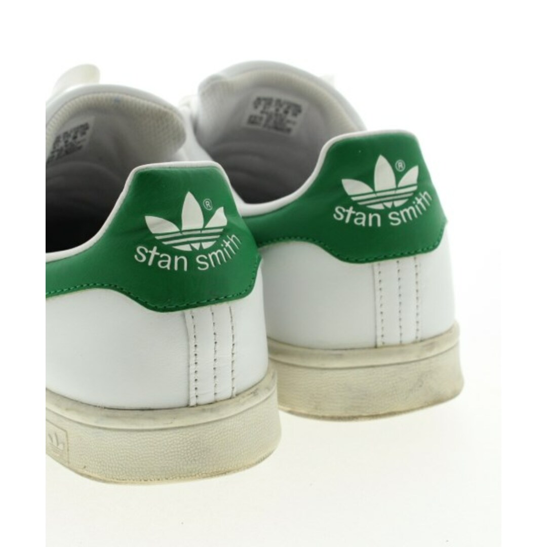 adidas - adidas アディダス スニーカー 28cm 白x緑 【古着】【中古