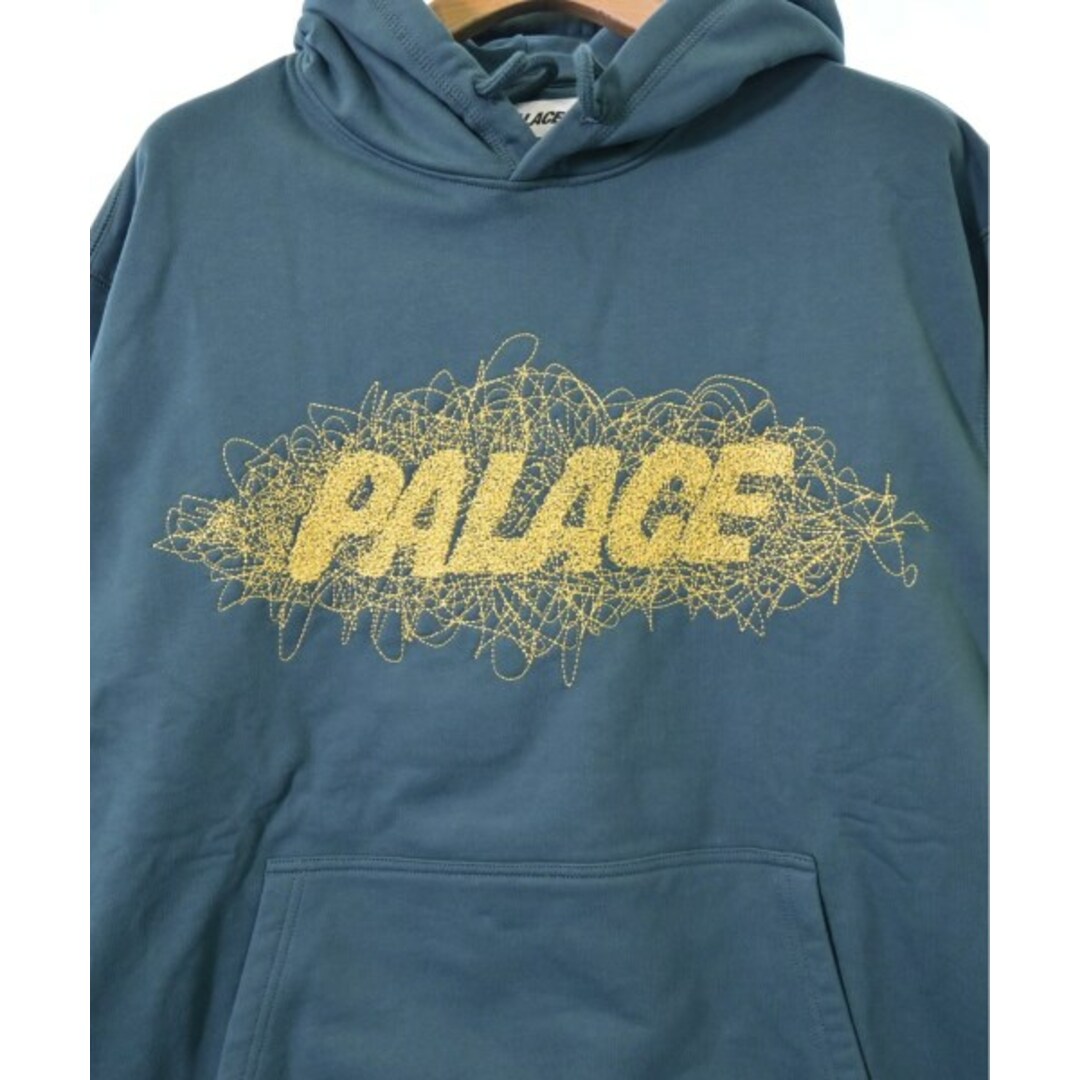 PALACE パレス パーカー XL 青緑 【古着】【中古】