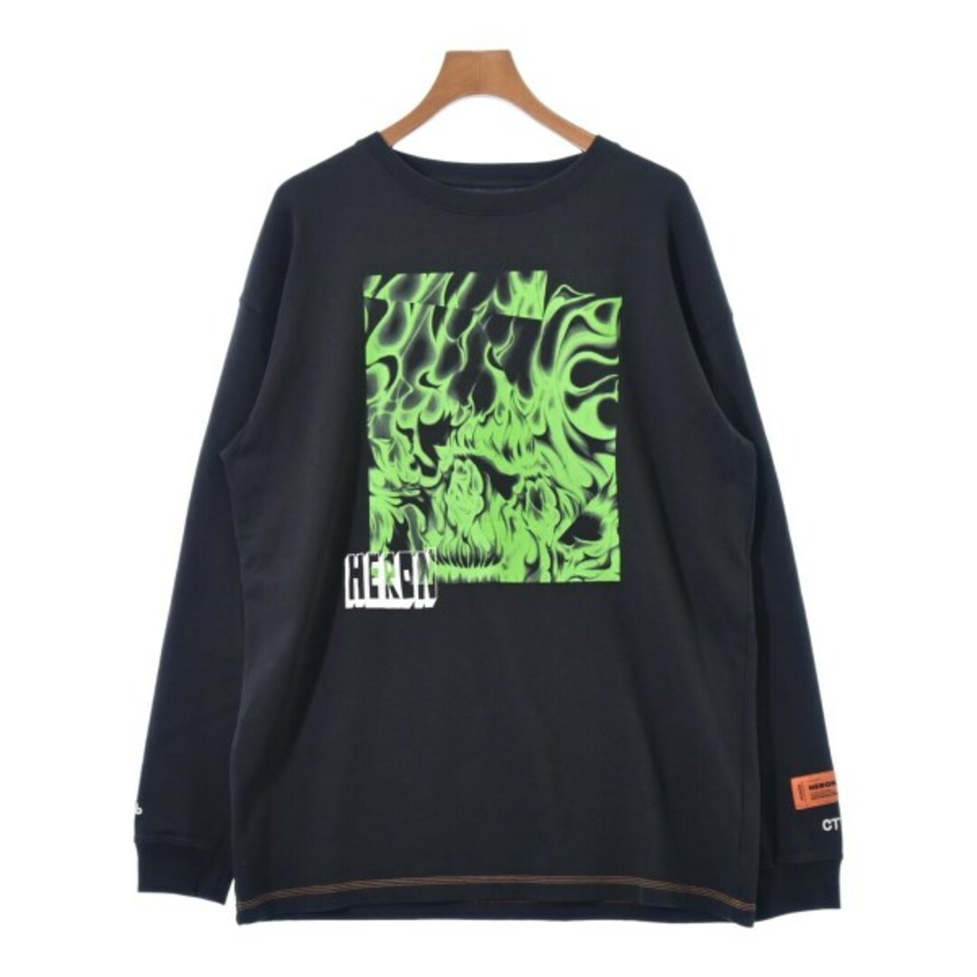 HERON PRESTON ヘロンプレストン Tシャツ・カットソー M 黒系 【古着】-