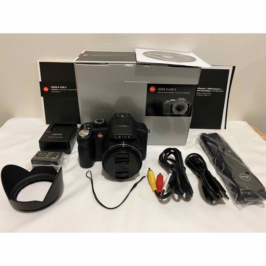 極美品♪ライカ LEICA V-LUX 2 デジタルカメラ 動作確認済♪-