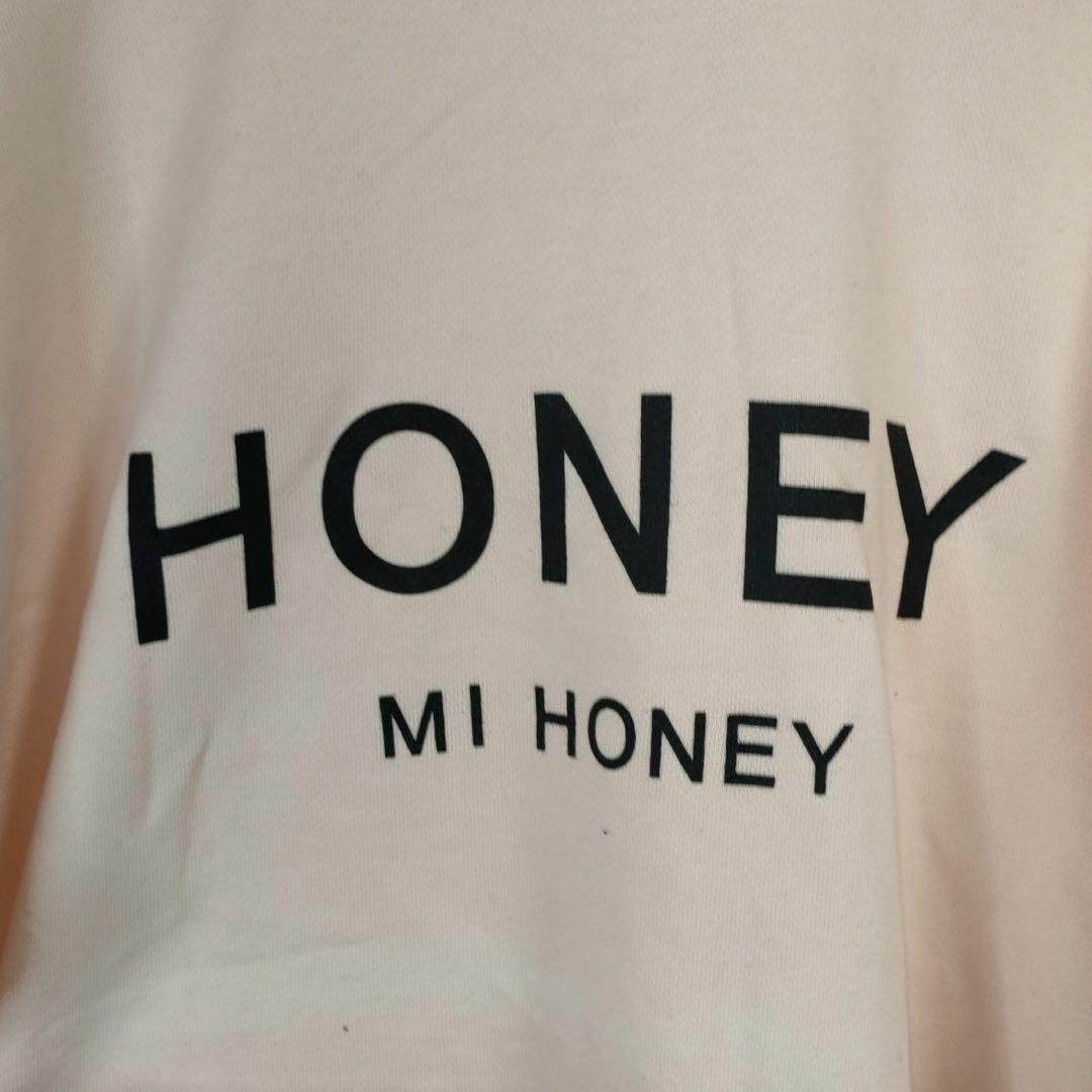 HONEYHONEY　ハニーハニー トレーナー　ロゴ レディース